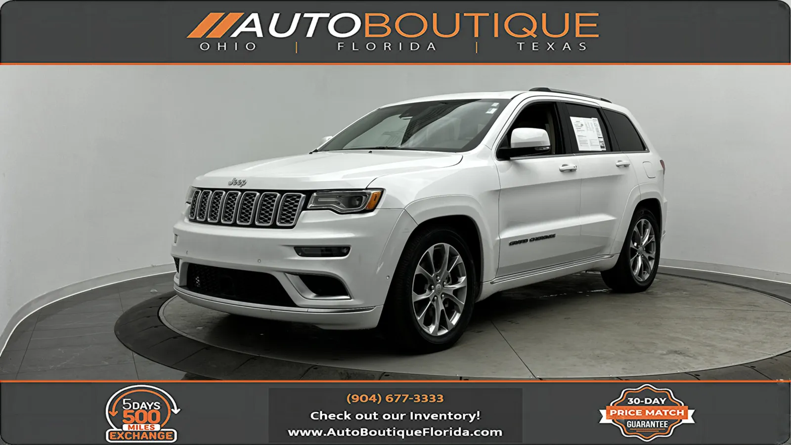 Unknown 2021 Jeep Grand Cherokee Summit for sale in Jacksonville, FL