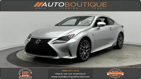 Gray 2017 Lexus RC Turbo for sale in Jacksonville, FL
