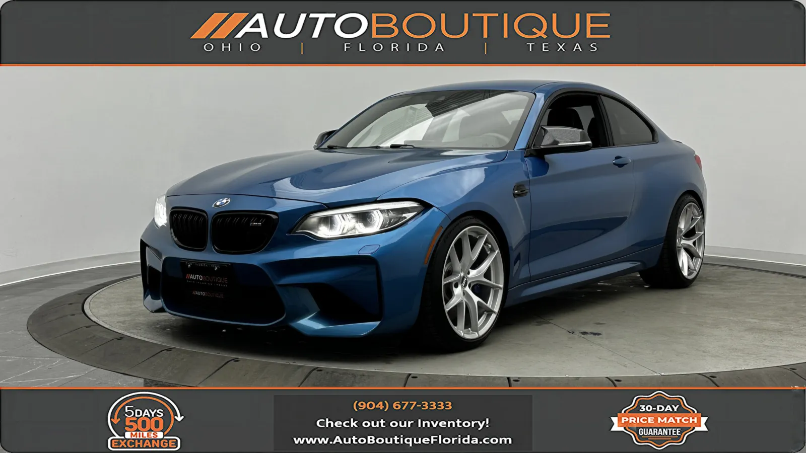 Blue 2018 BMW M2 for sale in Jacksonville, FL