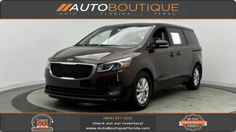 Red 2018 Kia Sedona LX for sale in Jacksonville, FL