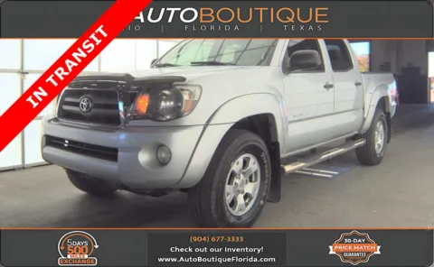 Silver 2010 Toyota Tacoma PreRunner for sale in Jacksonville, FL