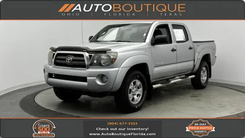Silver 2010 Toyota Tacoma PreRunner for sale in Jacksonville, FL