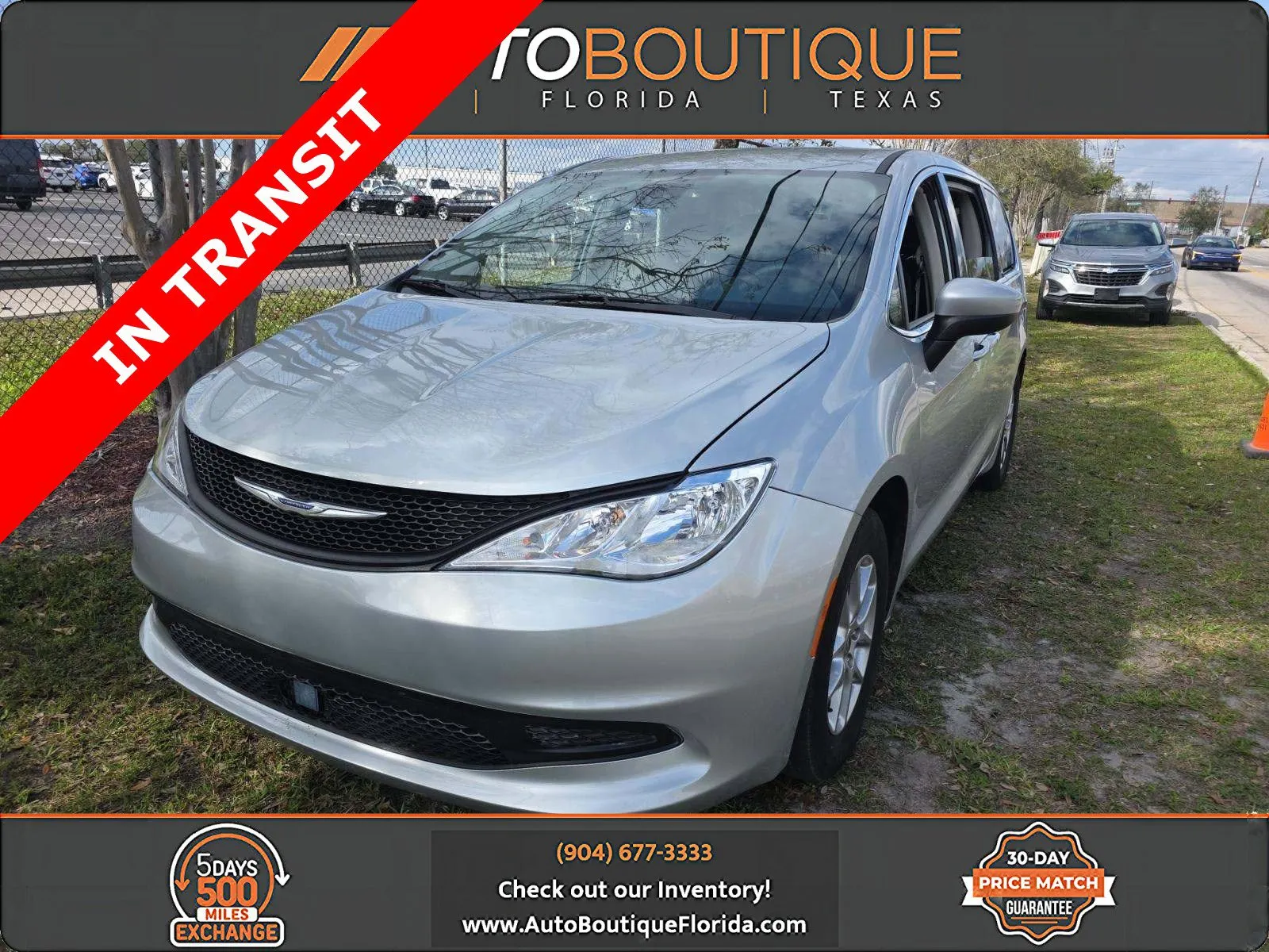 Silver 2023 Chrysler Voyager LX for sale in Jacksonville, FL