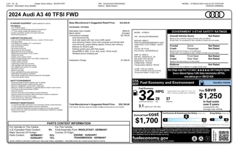More photos of 2024 Audi A3 Premium at Auto Boutique Florida, FL