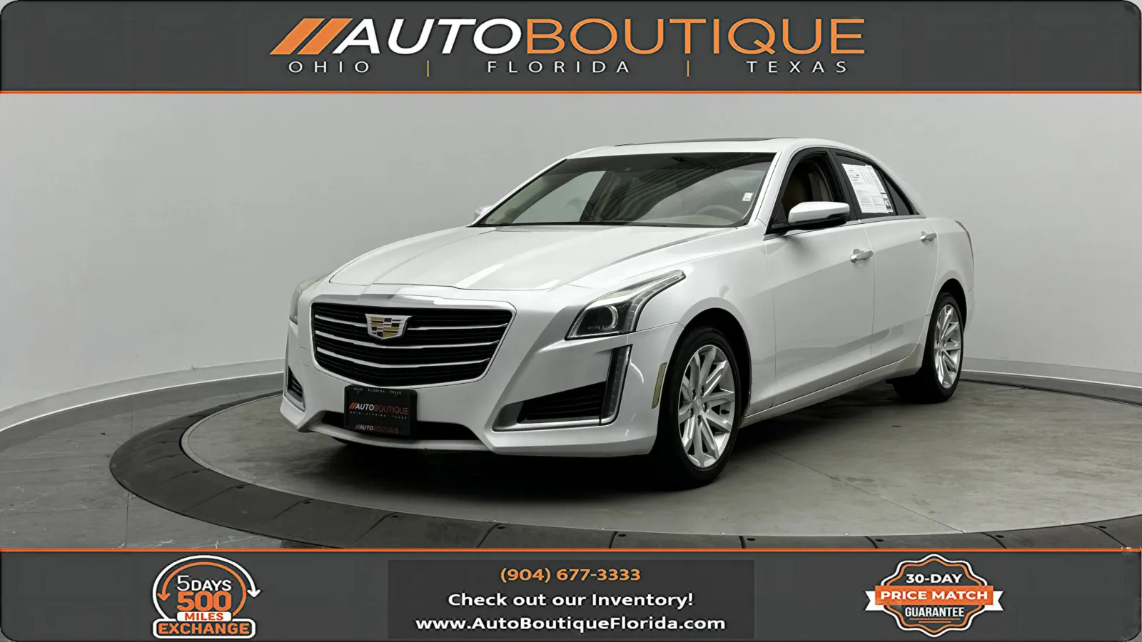 2015 Cadillac CTS Sedan Luxury AWD for sale in Jacksonville, FL