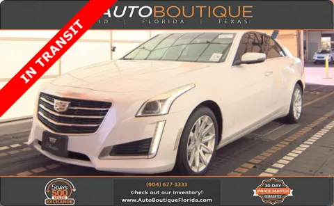 White 2015 Cadillac CTS Sedan Luxury AWD for sale in Jacksonville, FL
