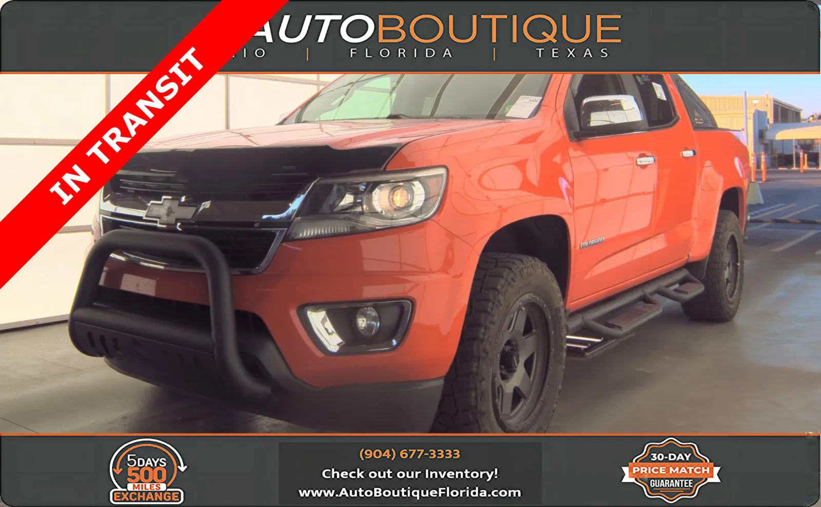 Orange 2019 Chevrolet Colorado 4WD LT for sale in Jacksonville, FL