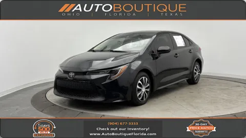 Black 2021 Toyota Corolla LE for sale in Jacksonville, FL