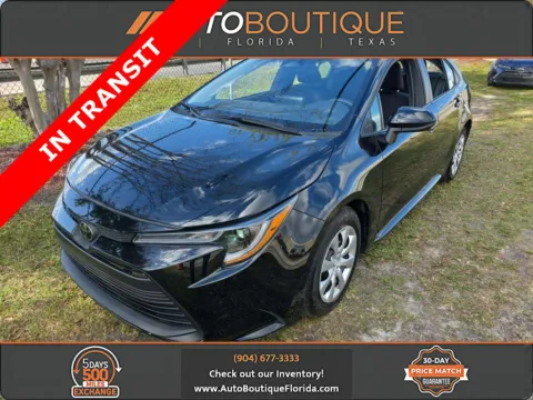 Black 2025 Toyota Corolla LE for sale in Jacksonville, FL