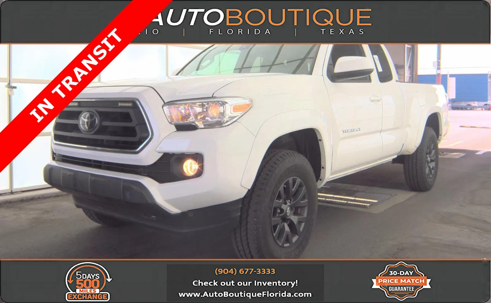 White 2021 Toyota Tacoma SR5 for sale in Jacksonville, FL