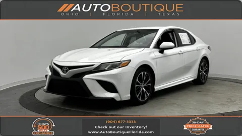 White 2019 Toyota Camry SE for sale in Jacksonville, FL