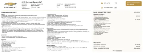 Photos of 2017 Chevrolet Camaro 1LT for sale in Jacksonville, FL at Auto Boutique Florida