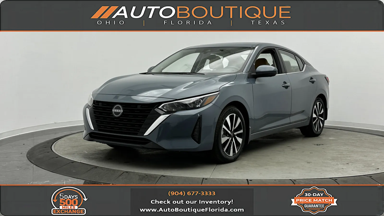 Gray 2025 Nissan Sentra SV for sale in Jacksonville, FL