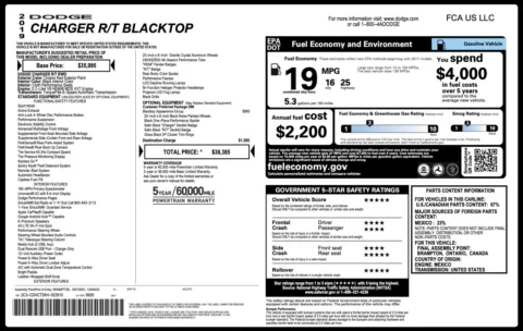 Photos of 2019 Dodge Charger R/T for sale in Jacksonville, FL at Auto Boutique Florida