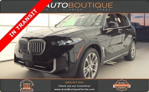 Black 2024 BMW X5 xDrive40i for sale in Jacksonville, FL
