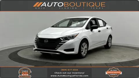 White 2023 Nissan Versa S for sale in Jacksonville, FL