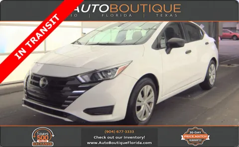 White 2023 Nissan Versa S for sale in Jacksonville, FL