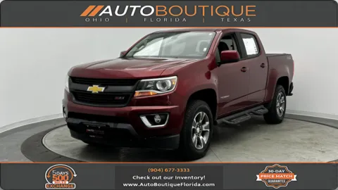 Red 2017 Chevrolet Colorado 4WD Z71 for sale in Jacksonville, FL