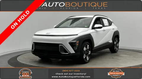 White 2025 Hyundai Kona SEL for sale in Jacksonville, FL