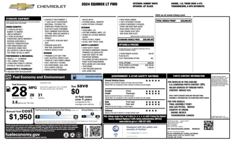More photos of 2024 Chevrolet Equinox LT at Auto Boutique Florida, FL