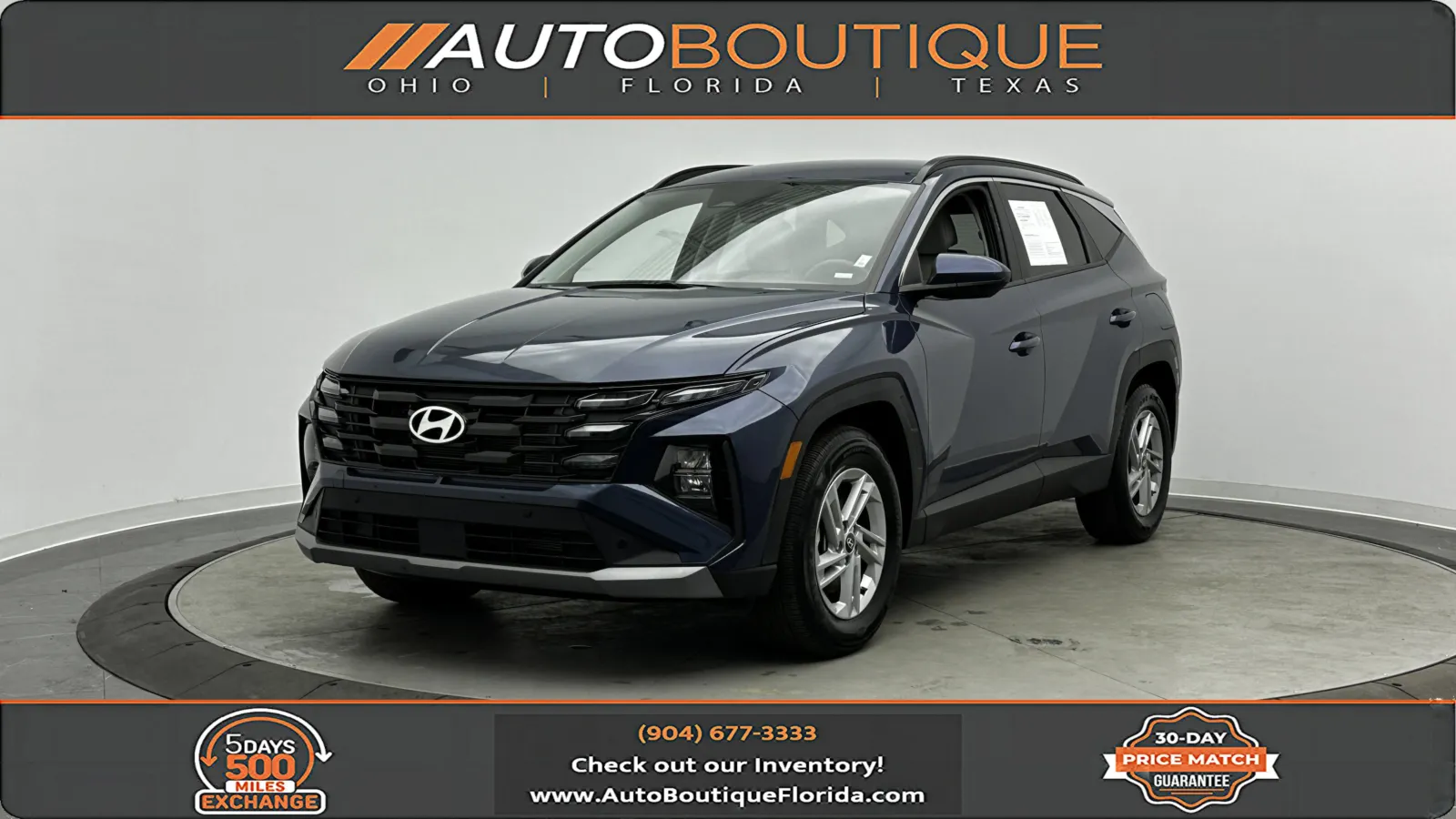 Blue 2025 Hyundai Tucson SEL for sale in Jacksonville, FL