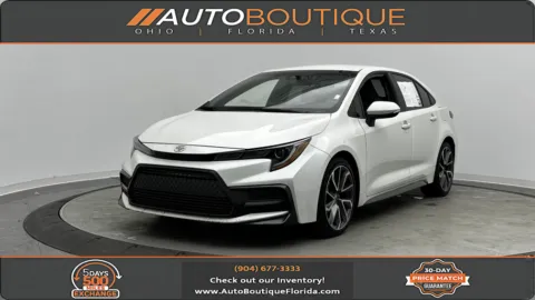 White 2021 Toyota Corolla SE for sale in Jacksonville, FL