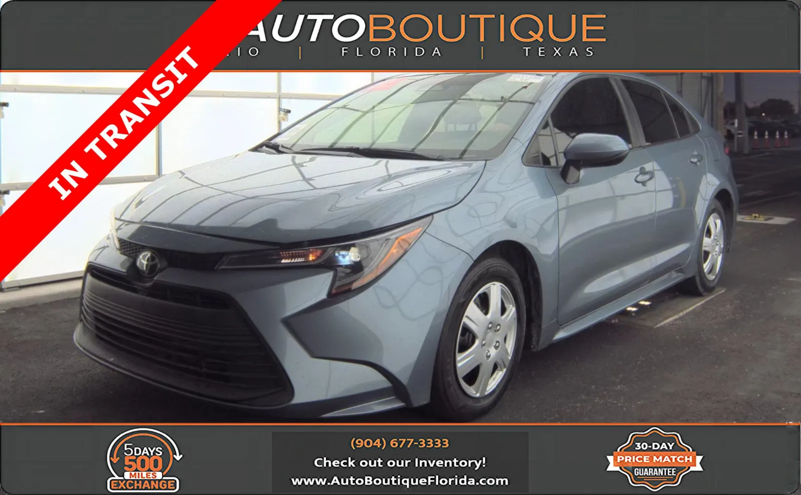 Gray 2024 Toyota Corolla LE for sale in Jacksonville, FL