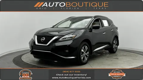 Black 2021 Nissan Murano SV for sale in Jacksonville, FL
