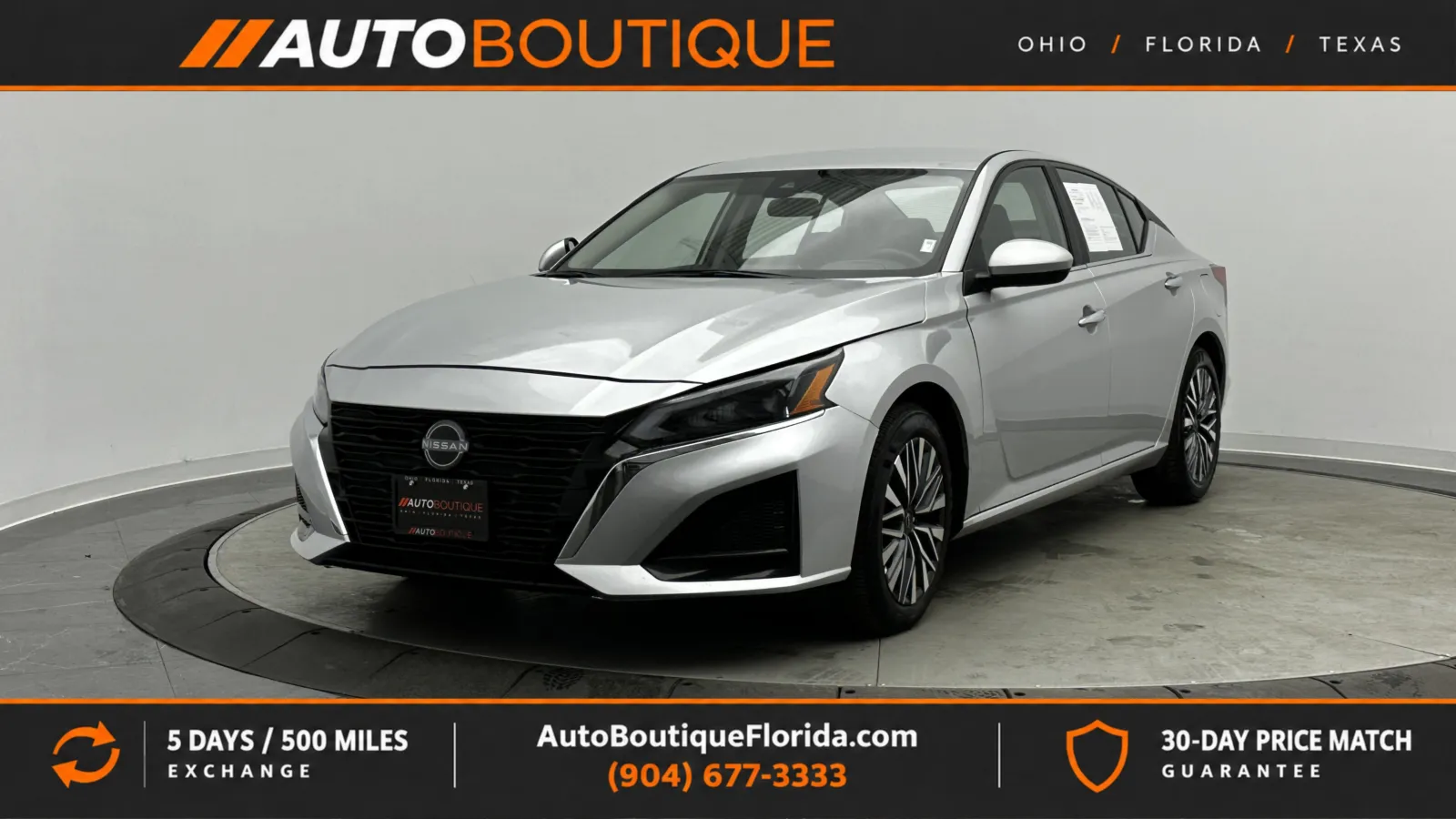 Silver 2025 Nissan Altima SV for sale in Jacksonville, FL