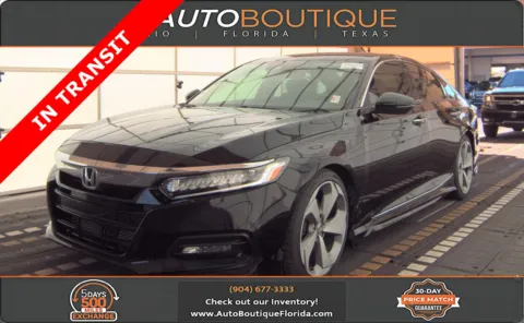 Black 2020 Honda Accord Sedan Touring for sale in Jacksonville, FL