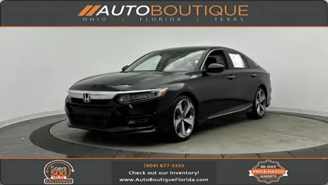 Black 2020 Honda Accord Sedan Touring for sale in Jacksonville, FL