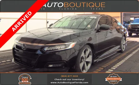 Black 2020 Honda Accord Sedan Touring for sale in Jacksonville, FL