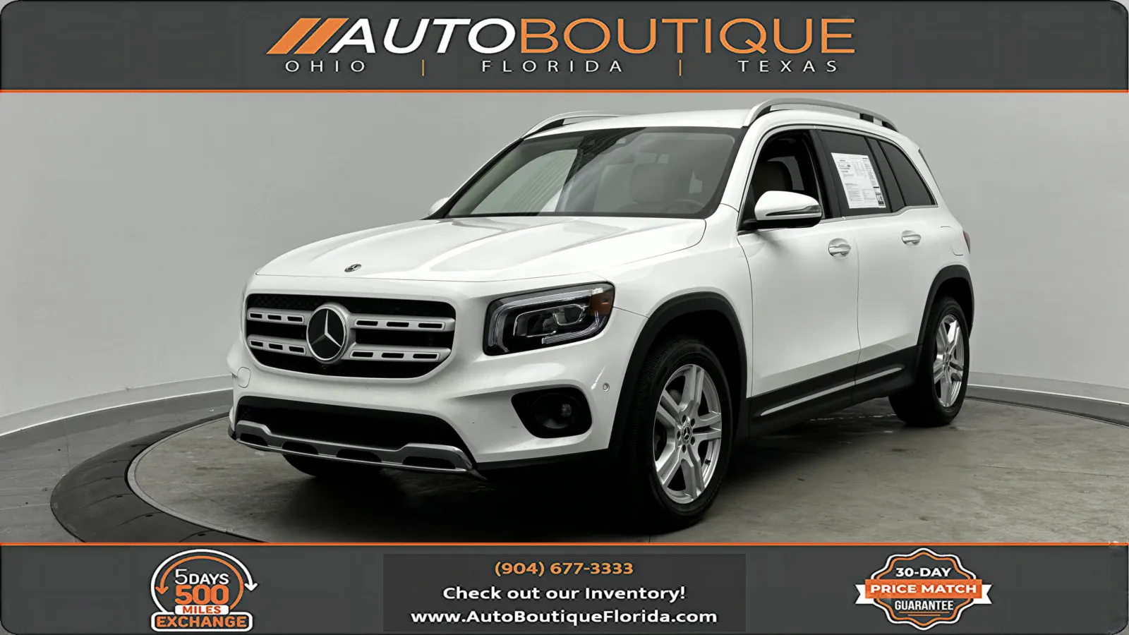 White 2020 Mercedes-Benz GLB 250 for sale in Jacksonville, FL