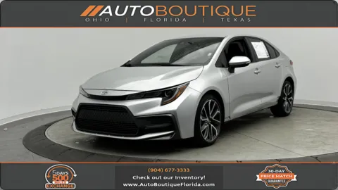 Silver 2022 Toyota Corolla SE for sale in Jacksonville, FL