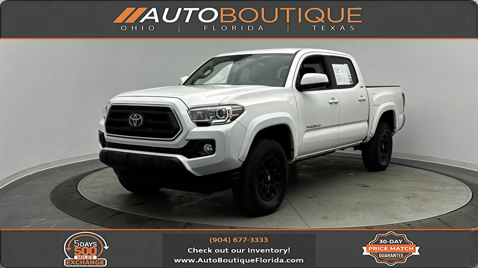 White 2021 Toyota Tacoma SR5 for sale in Jacksonville, FL
