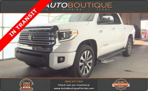 White 2020 Toyota Tundra Limited for sale in Jacksonville, FL