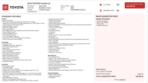 More photos of 2019 Toyota Corolla LE at Auto Boutique Florida, FL