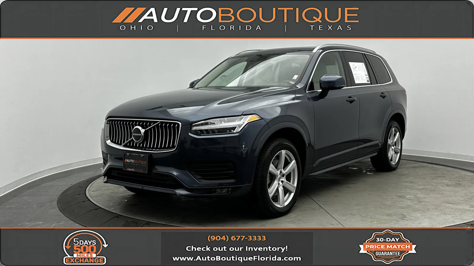 Blue 2022 Volvo XC90 Momentum for sale in Jacksonville, FL