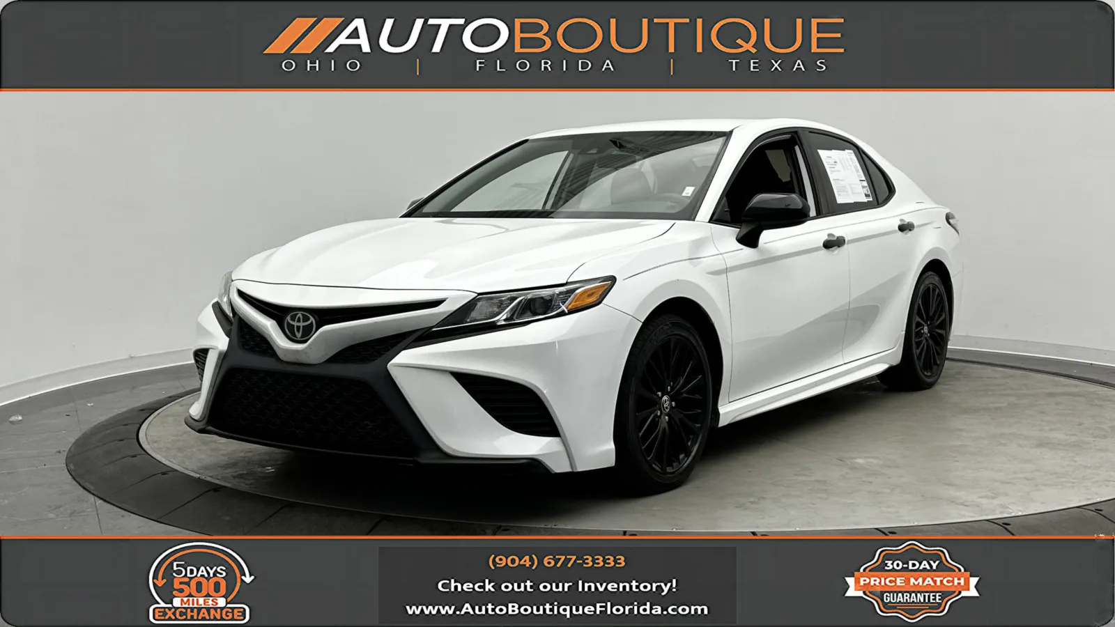 2020 Toyota Camry SE Nightshade for sale in Jacksonville, FL