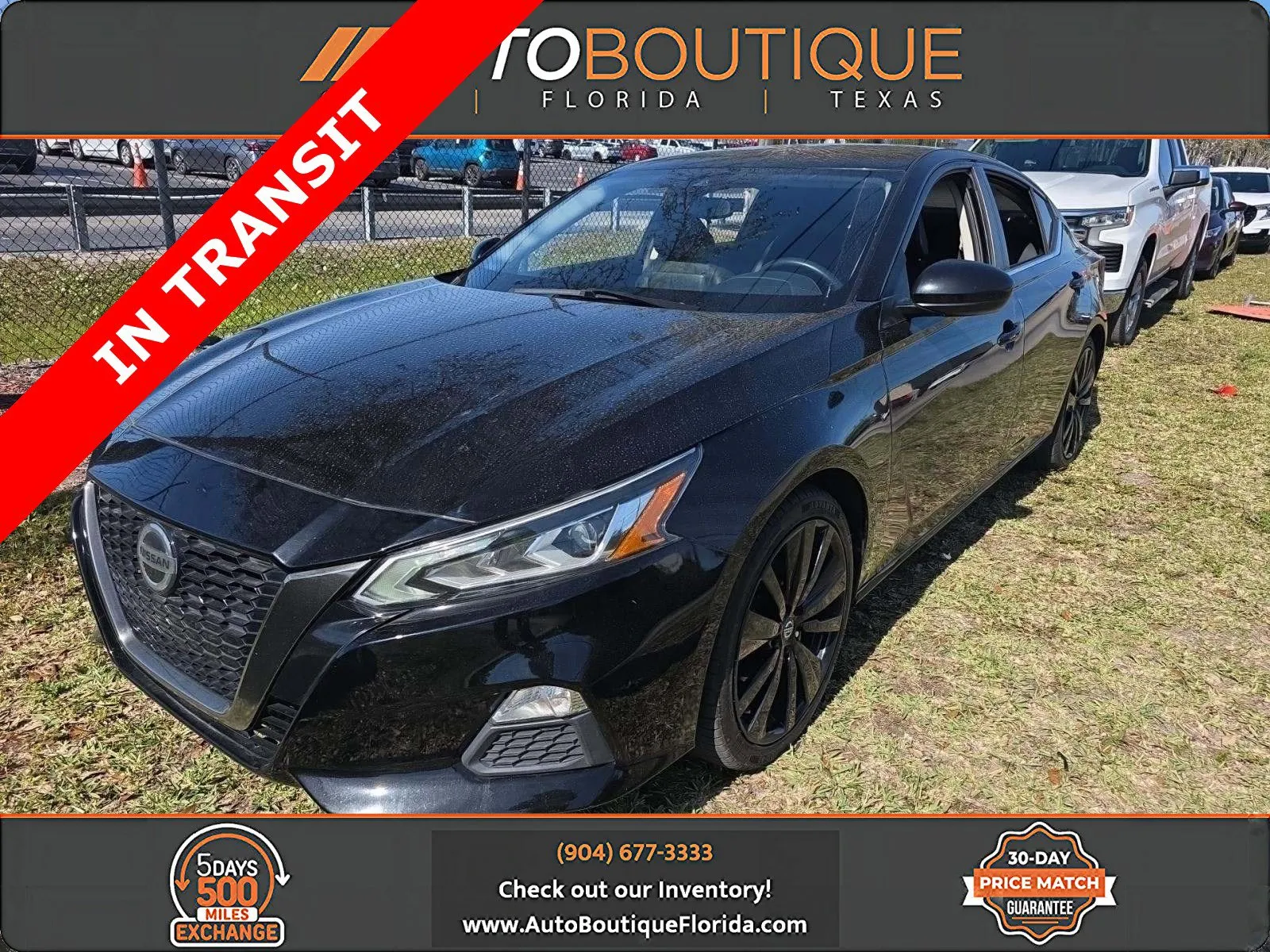 Black 2020 Nissan Altima 2.5 SR for sale in Jacksonville, FL