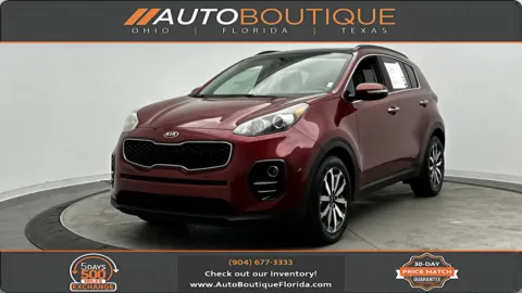 Red 2018 Kia Sportage EX for sale in Jacksonville, FL