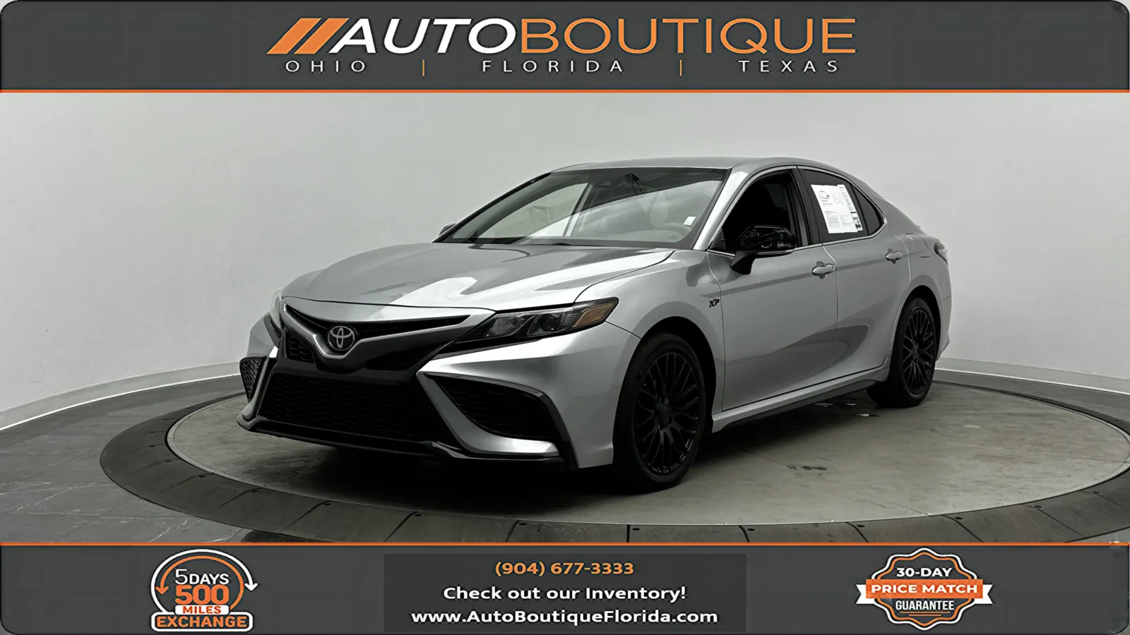 Silver 2023 Toyota Camry SE for sale in Jacksonville, FL