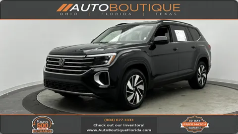 Black 2024 Volkswagen Atlas 2.0T SE w/Technology for sale in Jacksonville, FL