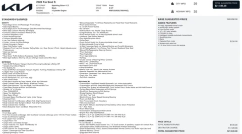 More photos of 2020 Kia Soul S at Auto Boutique Florida, FL