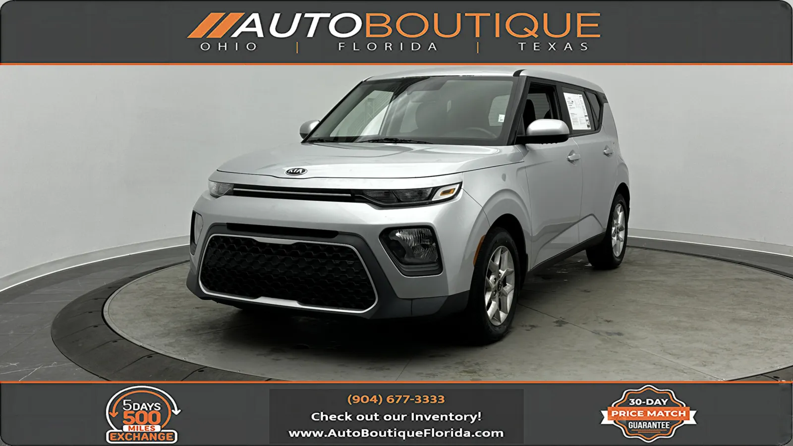 Silver 2020 Kia Soul S for sale in Jacksonville, FL
