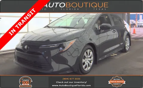 Black 2024 Toyota Corolla LE for sale in Jacksonville, FL
