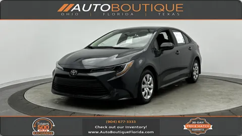 Black 2024 Toyota Corolla LE for sale in Jacksonville, FL