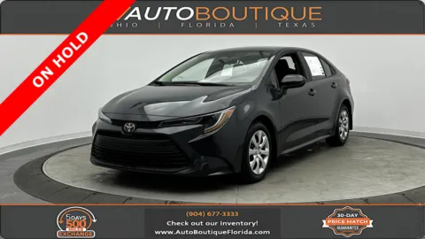 Black 2024 Toyota Corolla LE for sale in Jacksonville, FL
