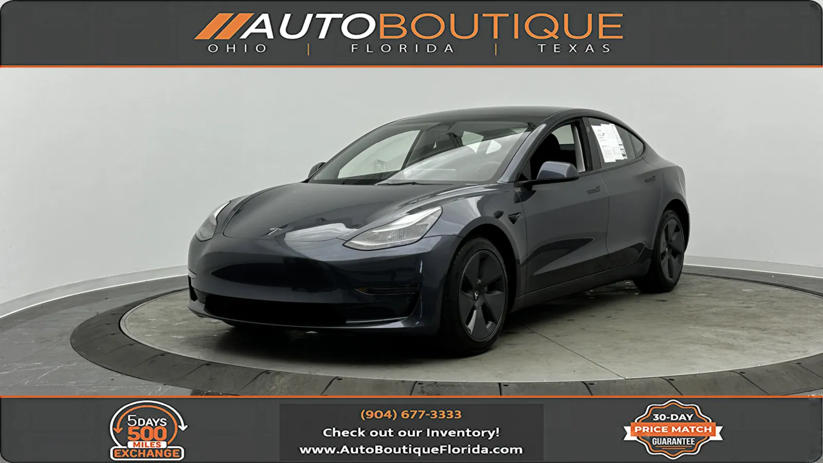 Gray 2023 Tesla Model 3 for sale in Jacksonville, FL