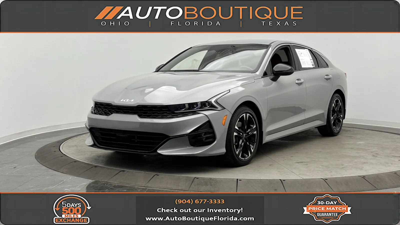 Gray 2023 Kia K5 GT-Line for sale in Jacksonville, FL